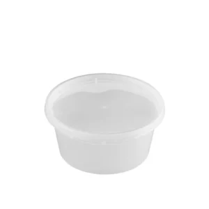 12oz Clear Deli Soup Container with Lid - 240 Sets